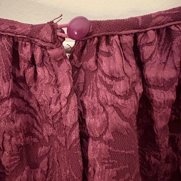 NWT NY & CO Textured Puff-Sleeve Shift Dress Size Large - Picture 7 of 12